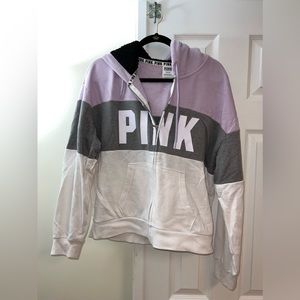PINK Zip-Up Hoodie